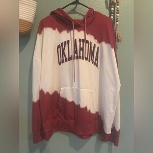 Oklahoma Red and White Hoodie